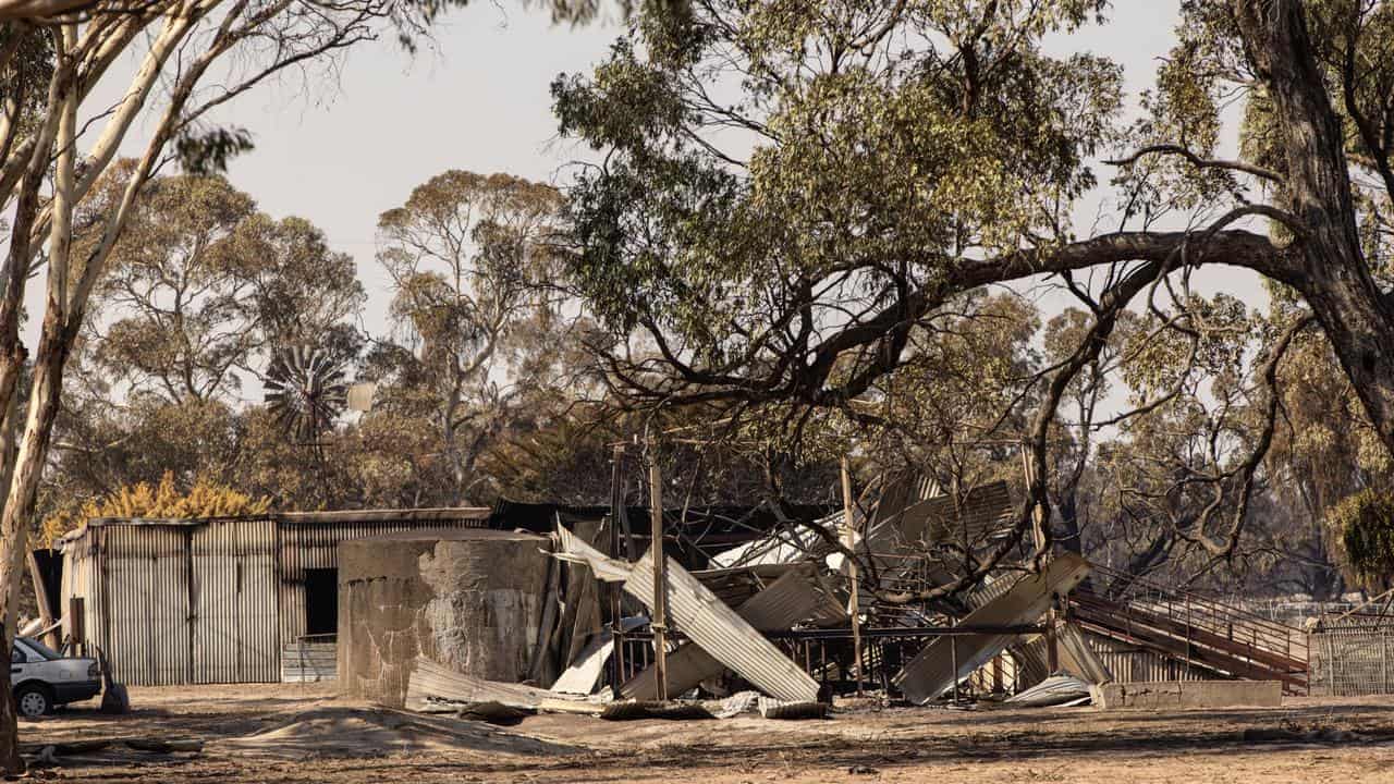 Luck and loss after bushfire, blazes at risk of merging