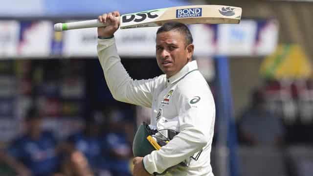 Khawaja hits 200 before Aussie bowlers strike in Galle