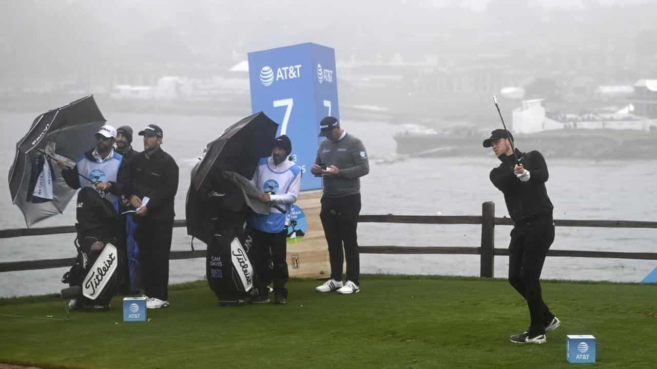 Davis rallies to contend as Euros rise at Pebble Beach