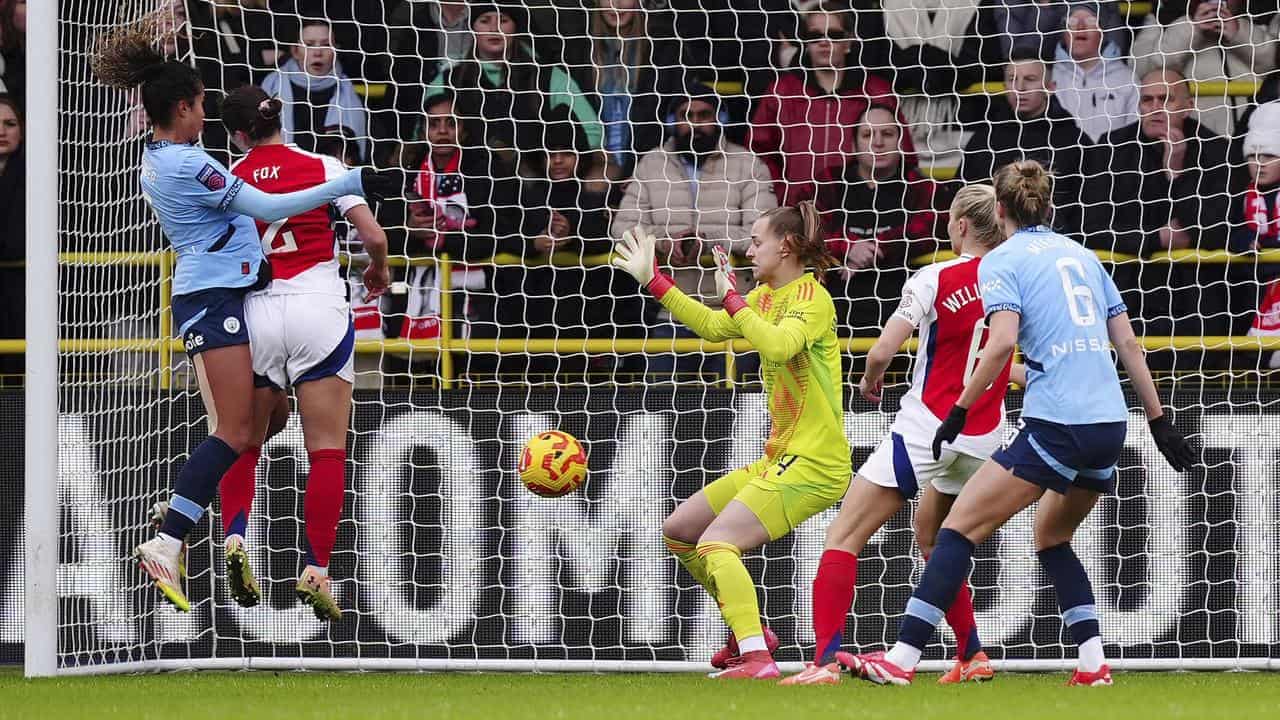 Mary Fowler double in vain as Man City lose to Arsenal