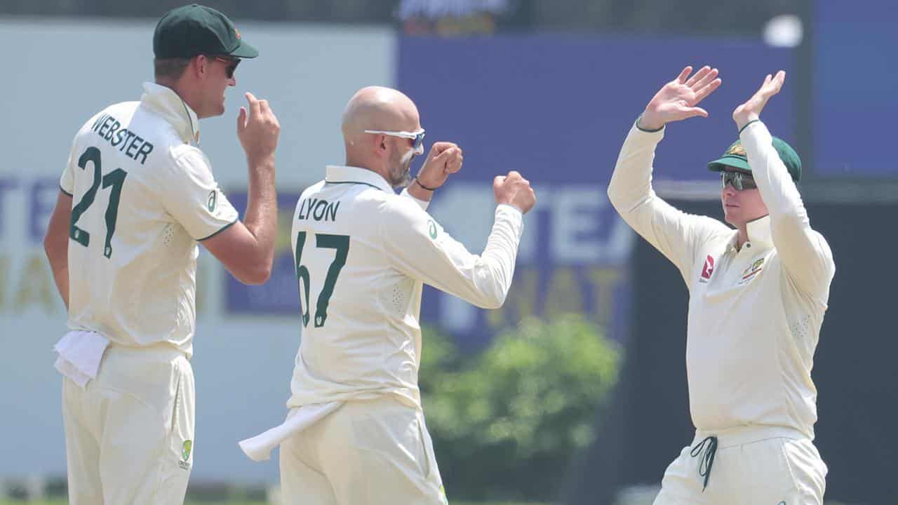 Lyon, Starc important on see-sawing first day in Galle