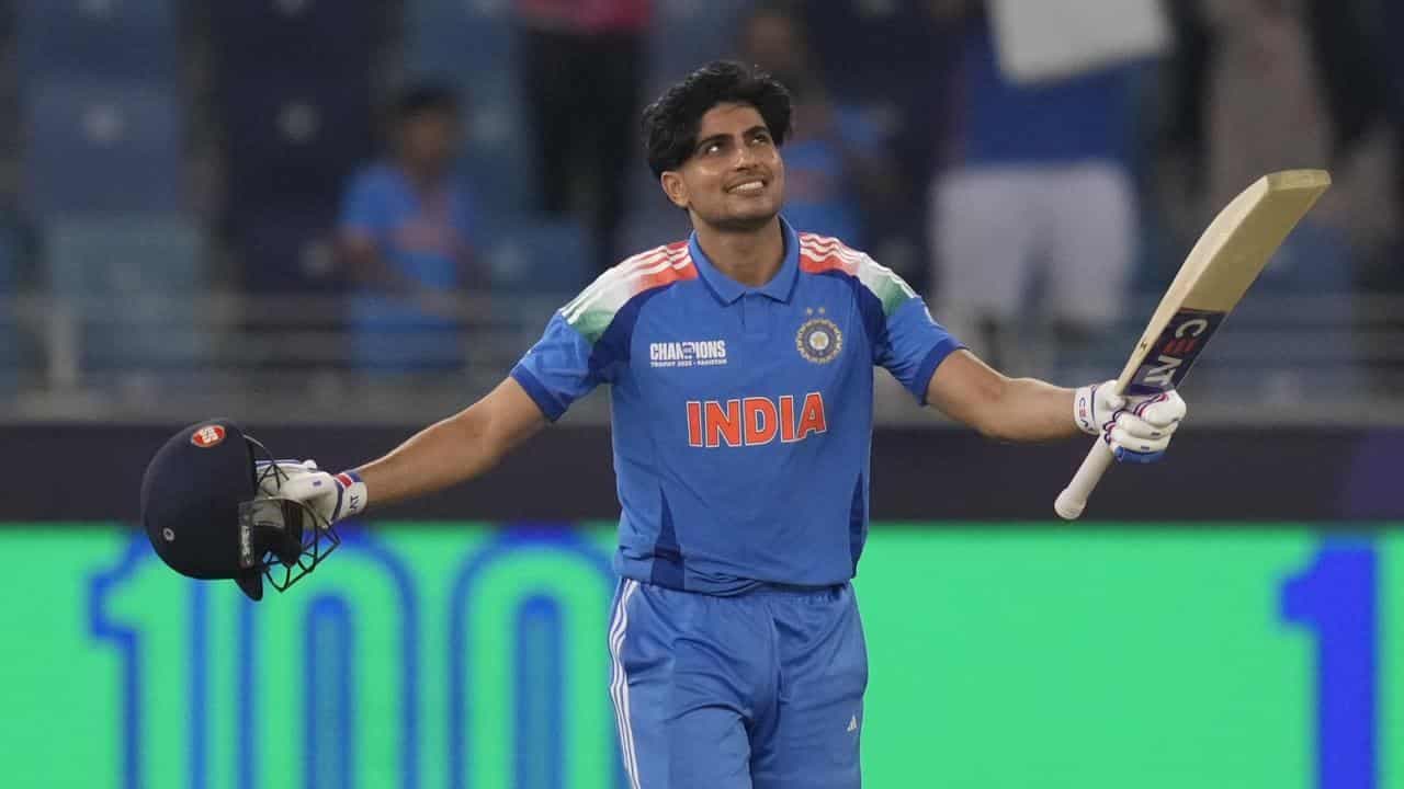 Gill ton leads India to opening Champions Trophy win