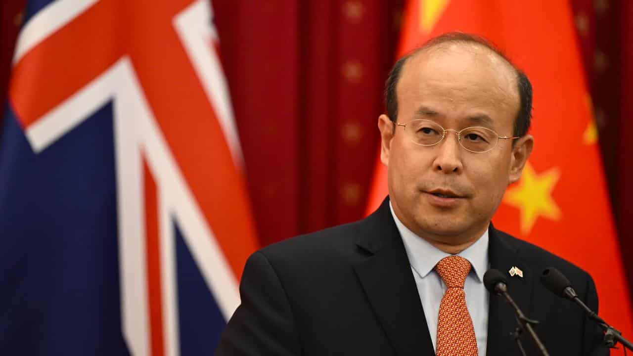 Chinese envoy unapologetic, plays down navy drill worry