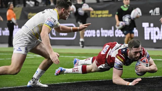 Wigan maul Wolves in high-scoring Las Vegas opener