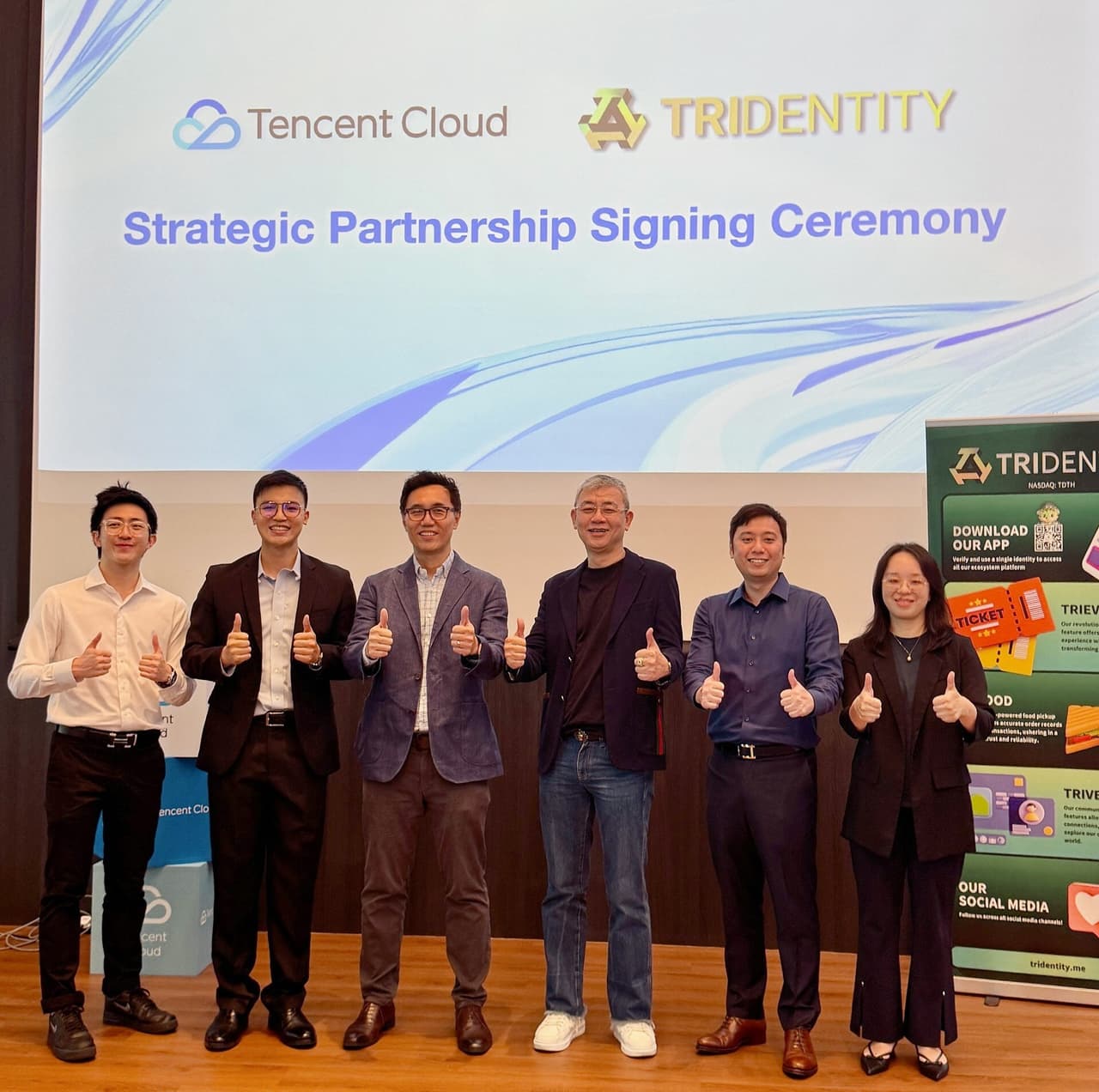 Tencent Cloud's Robust Infrastructure and Metaverse Innovations Elevate Trident's Flagship Tridentity App to New Level