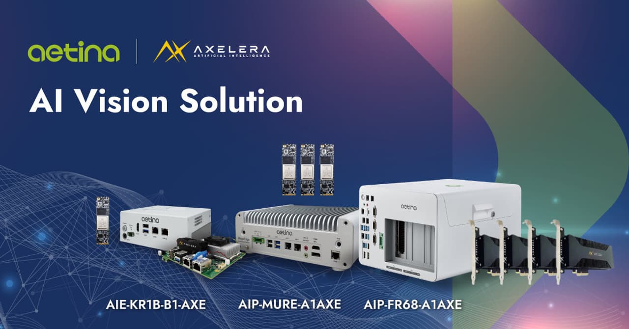 Aetina and Axelera AI Partner to Advance Computer Vision at the Edge