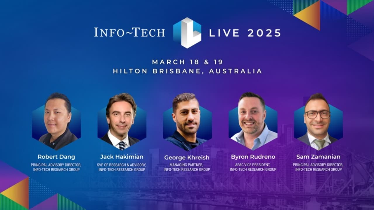 Info-Tech LIVE 2025 in Australia: More Industry Experts Join Speaker Lineup for March Event in Brisbane