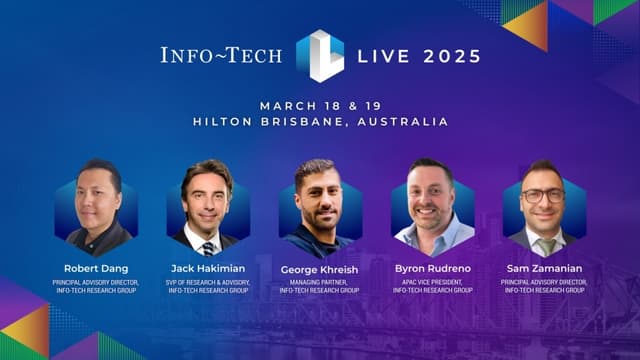 Info-Tech LIVE 2025 in Australia: More Industry Experts Join Speaker Lineup for March Event in Brisbane