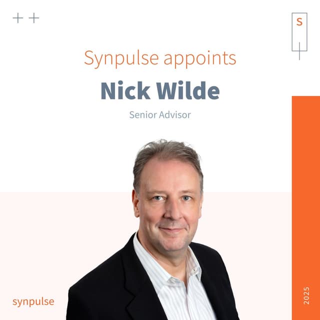 Synpulse appoints Nick Wilde as Senior Advisor to Strengthen Expertise in Retail & SME Banking offerings