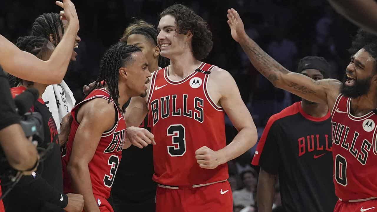 Miami left feeling Giddey as Aussie leads Bulls' charge