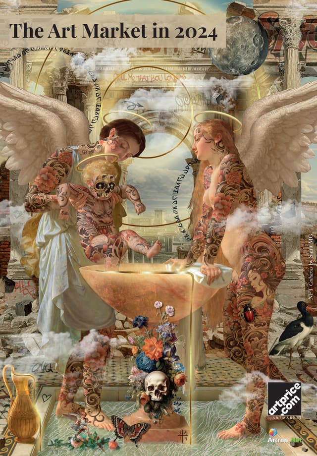 Artmarket.com publishes 30th Art Market Report 2024: records, US in 1st place, EU and China tied for 2nd, France 2nd in volume, women artists keep rising