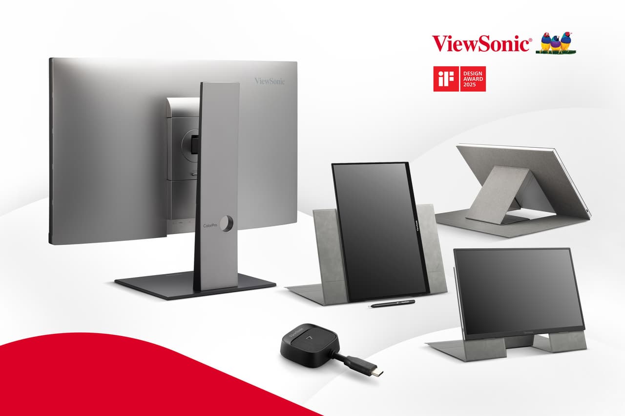 ViewSonic Shines in Design Excellence at iF Design Award 2025
