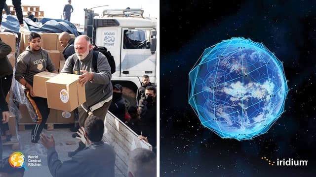 Empowering Relief Efforts: Iridium Partners with World Central Kitchen