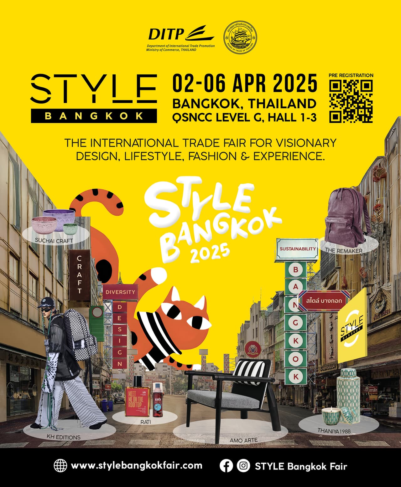 STYLE Bangkok 2025 to Showcase Grand Potential of Thailand's Lifestyle and Fashion Industries