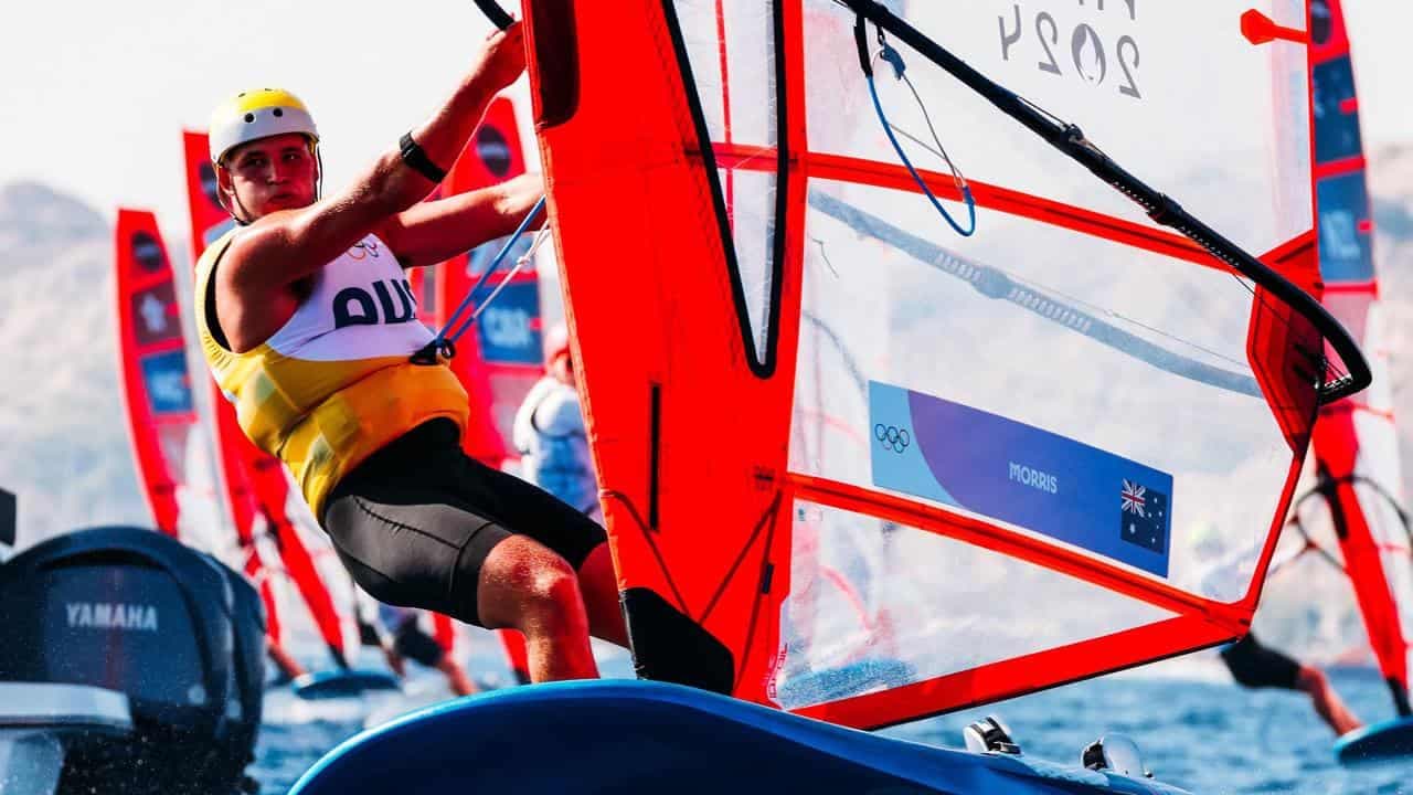 Olympic star storms to breakthrough windsurfing win
