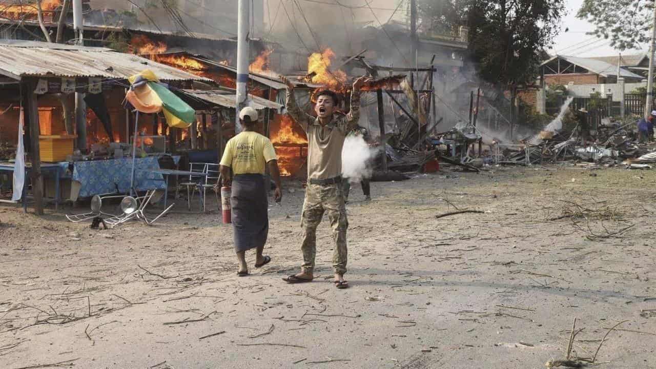Air strike in Myanmar kills nearly 30 people