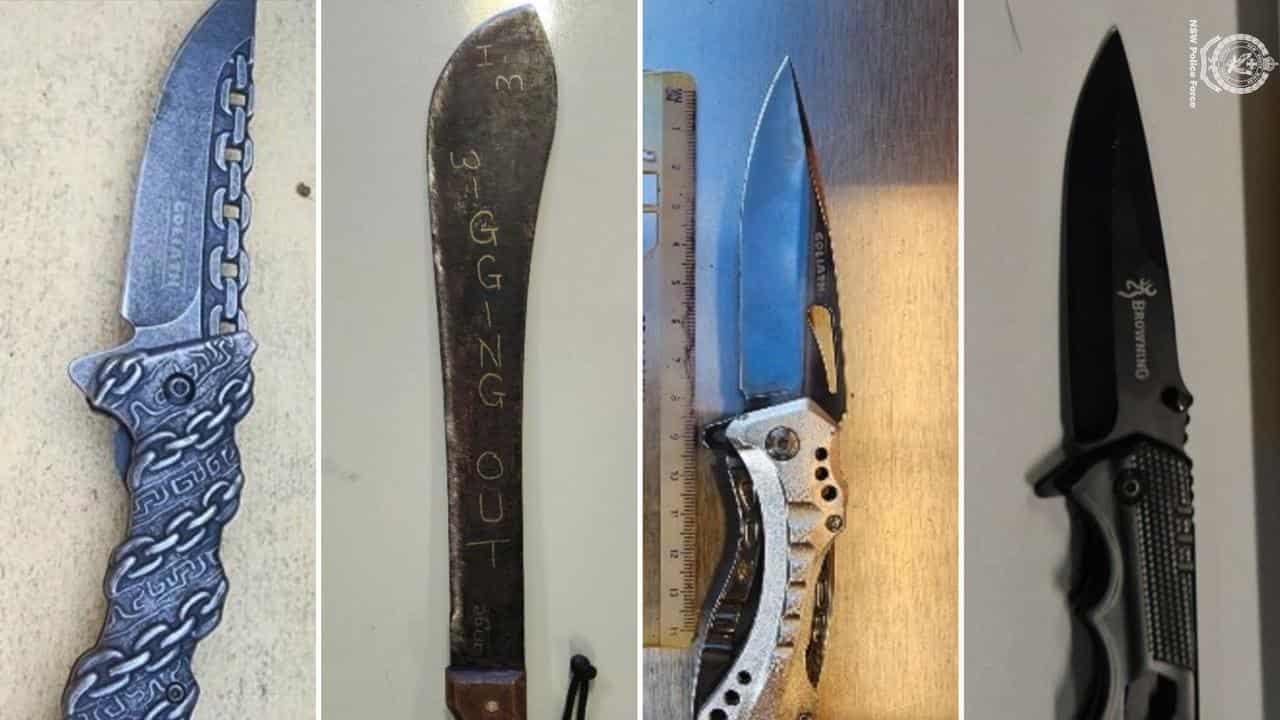 'Shocking': dozens of weapons seized in knife sweep