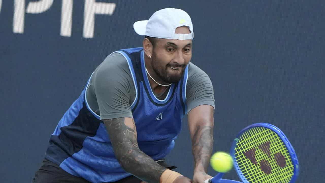 Emotional Kyrgios storms to long-awaited win in Miami