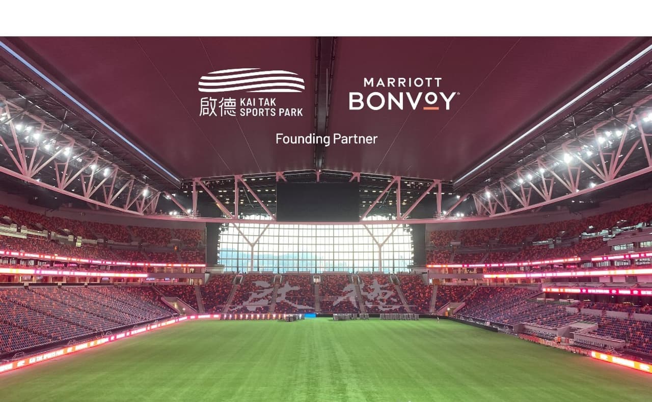Marriott Bonvoy Announces Its Partnership with Hong Kong's Kai Tak Sports Park as the Exclusive Founding Hotel Partner