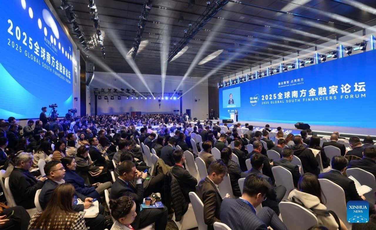 Xinhua Silk Road: 2025 Global South Financiers Forum held in Beijing, urging strong financial cooperation