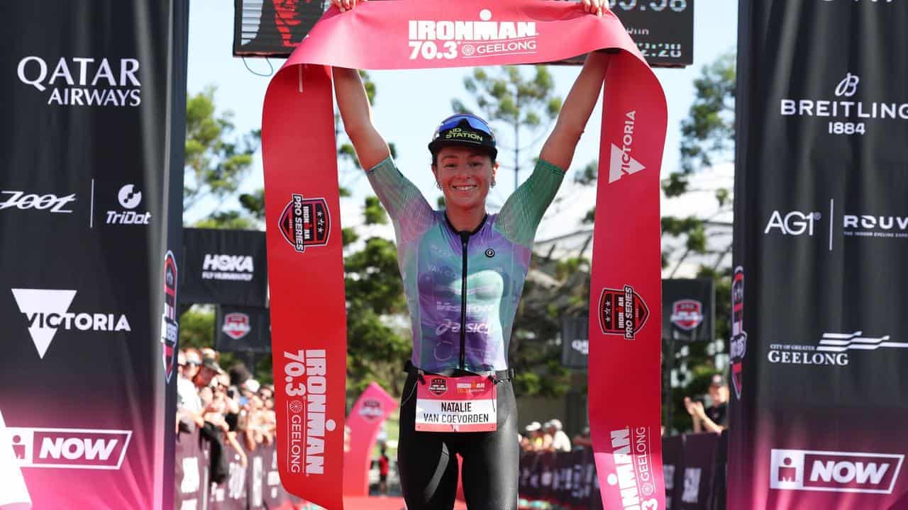 Van Coevorden scores stunning Geelong triathlon win
