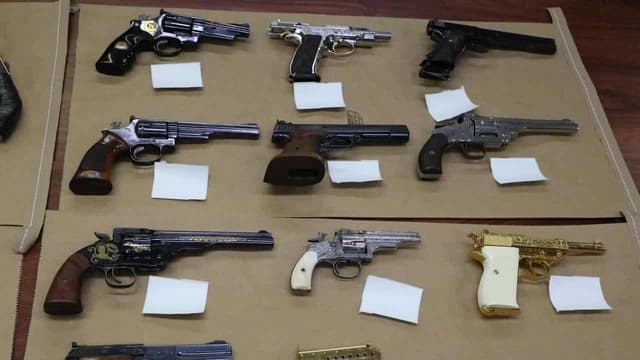 'Safe house' held antique guns stolen in brazen heist
