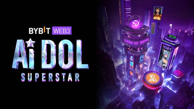 Bybit Web3 AI-DOL Superstar Competition Enters Voting Countdown with VVV Securing the 1st Bybit Listing Spot