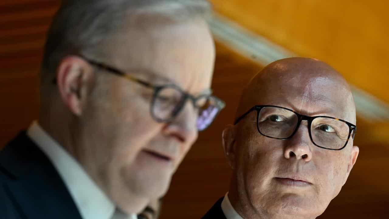 Leaders eyeball each other as campaign kicks off