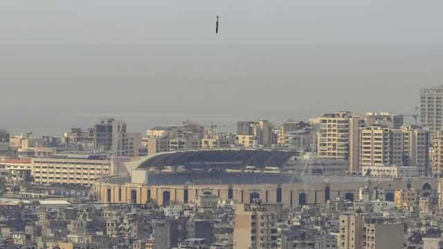 Israel hits southern Beirut, first strikes since truce