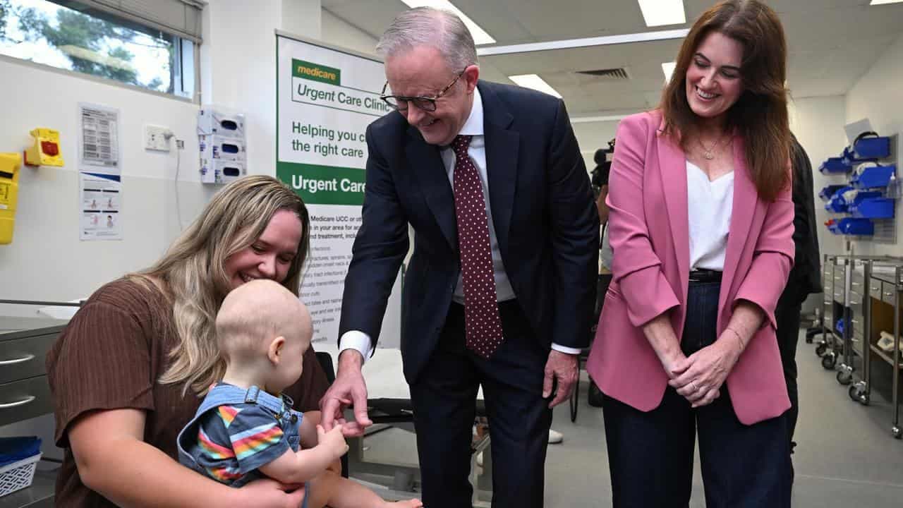 Albanese takes fight to Dutton in his own backyard