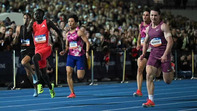 Kennedy edges Gout in 200m thriller in Melbourne