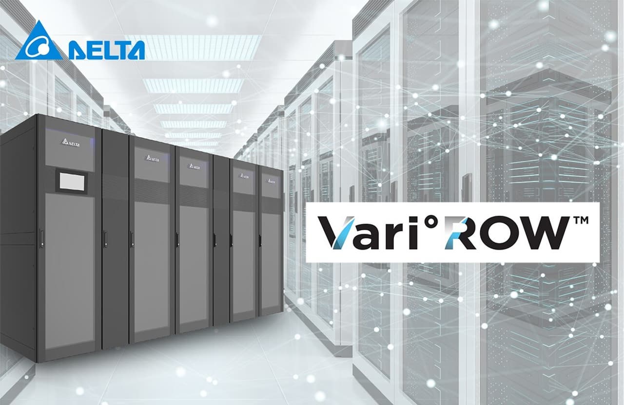 Delta Unveils Vari°ROW: A Breakthrough in All-in-One Micro Data Center Technology