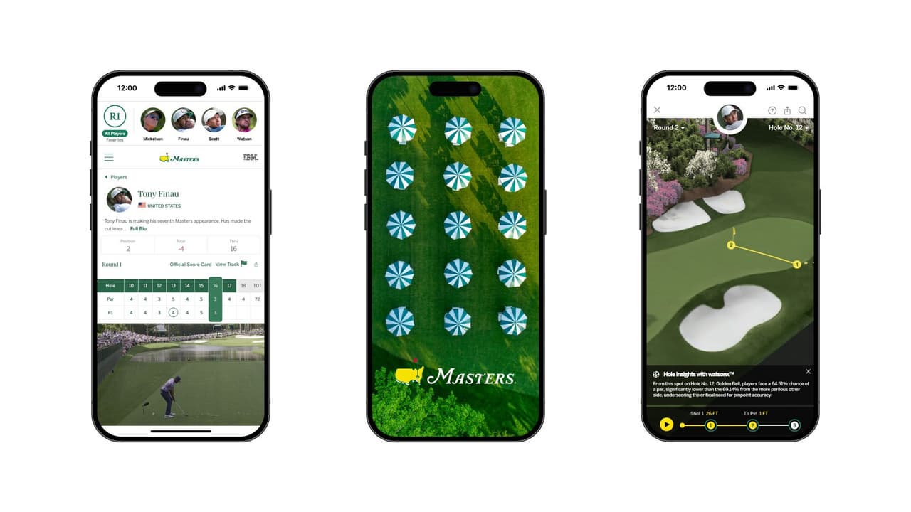 IBM Tees Up watsonx AI-powered Digital Fan Features for the 2025 Masters Tournament