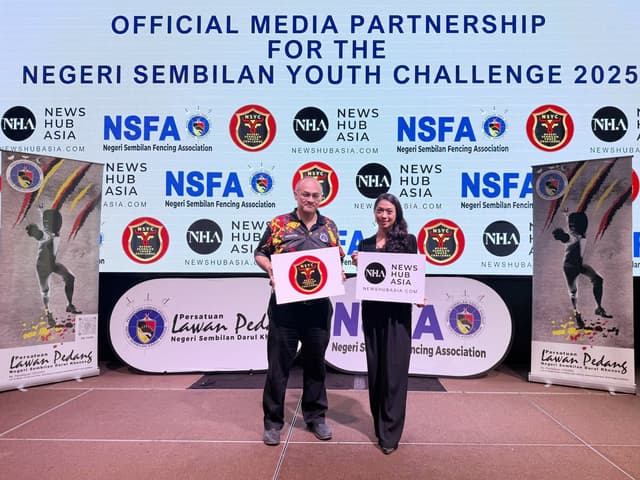 News Hub Asia partners with Negeri Sembilan Fencing Association to champion youth in sports
