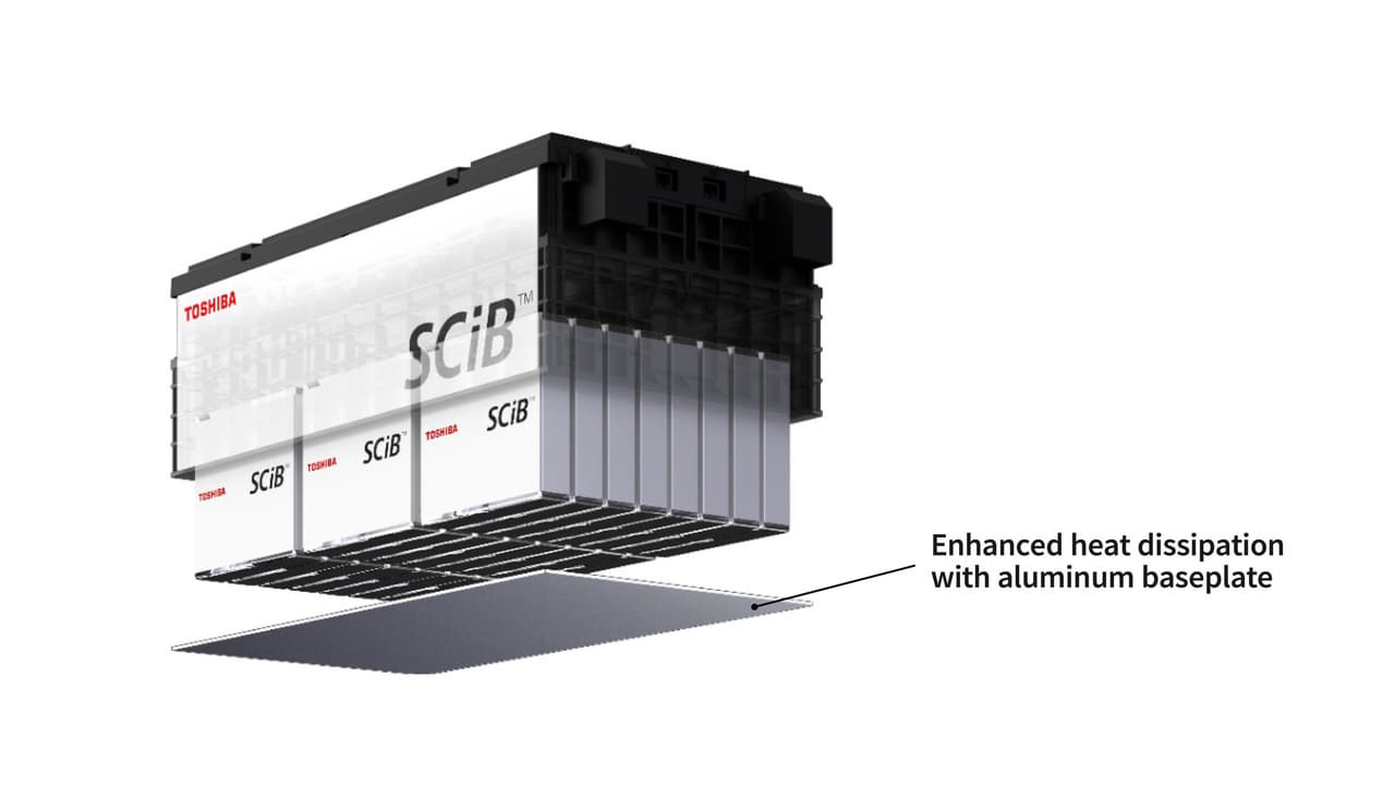 Toshiba Launches New SCiB™ Module with Double the Heat Dissipation Performance for EV Buses, Electric Ships, and Stationary Applications