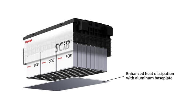 Toshiba Launches New SCiB™ Module with Double the Heat Dissipation Performance for EV Buses, Electric Ships, and Stationary Applications