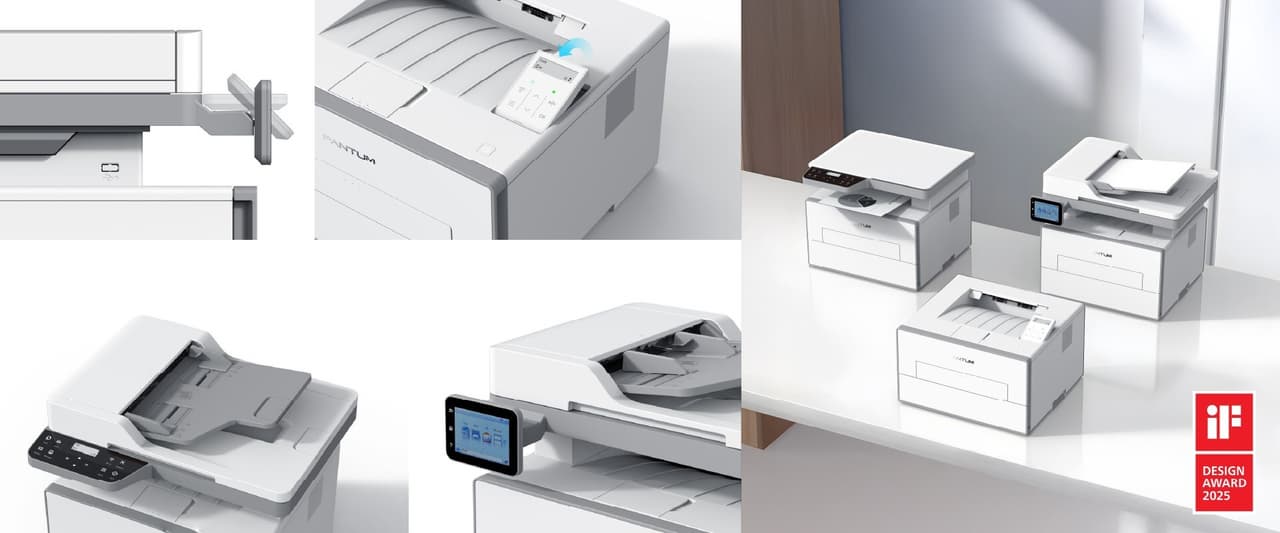 Pantum's Efficient Pro Series Laser Printer Wins iF DESIGN AWARD 2025