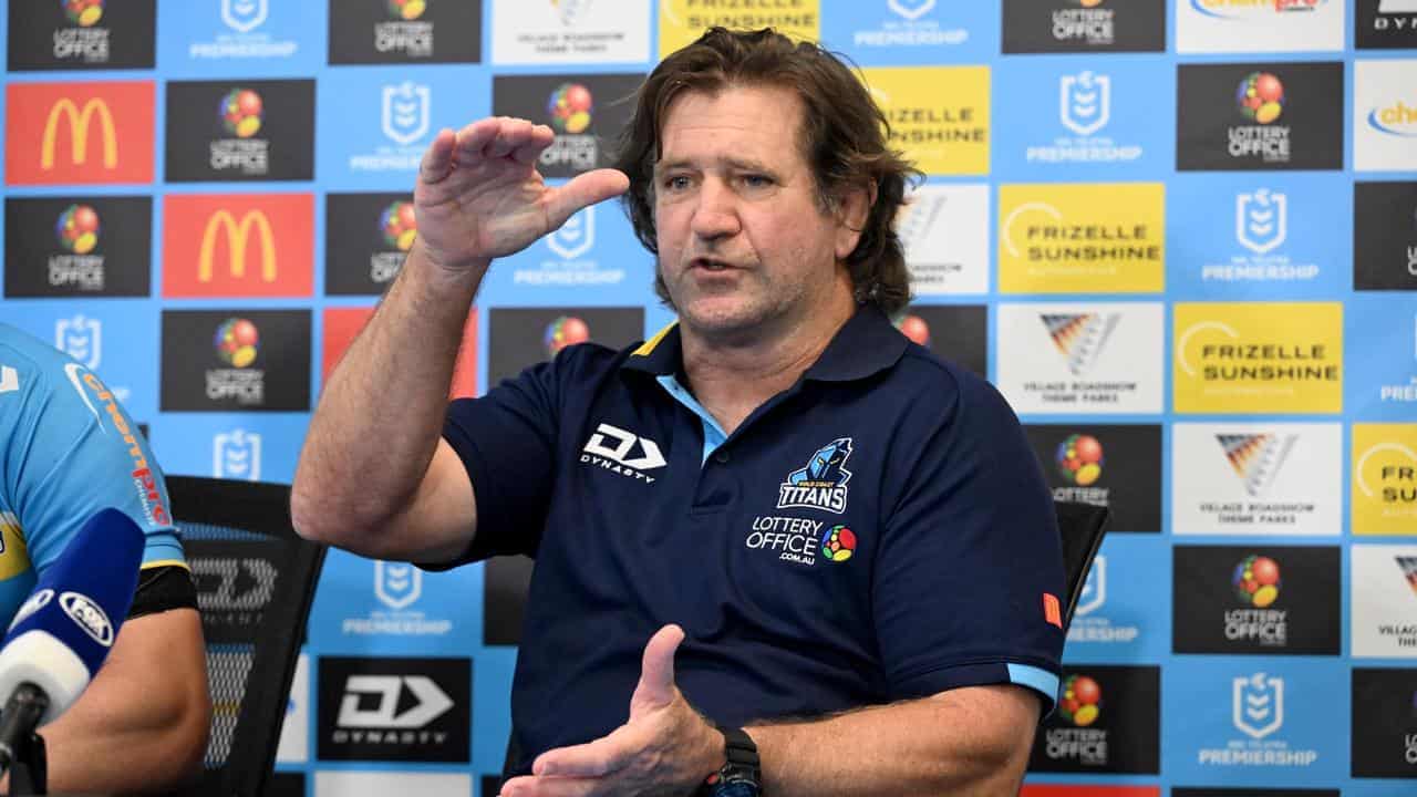 Hasler wants return to two refs as NRL review comments