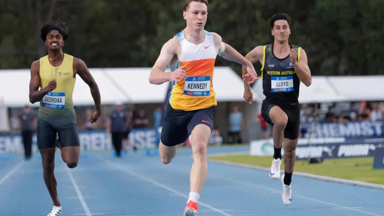 Lachie Kennedy runs 10 seconds flat in 100m in Perth