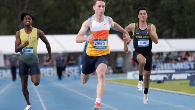 Lachie Kennedy runs 10 seconds flat in 100m in Perth