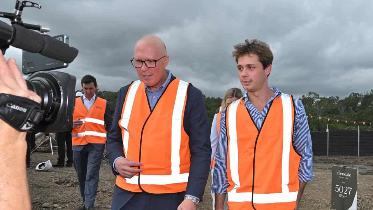 Dutton's son saving like mad in hopeless housing market