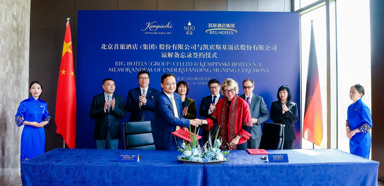 Kempinski Hotels Extends Strategic Partnership with BTG Hotels to Grow Luxury Hospitality Offering in China