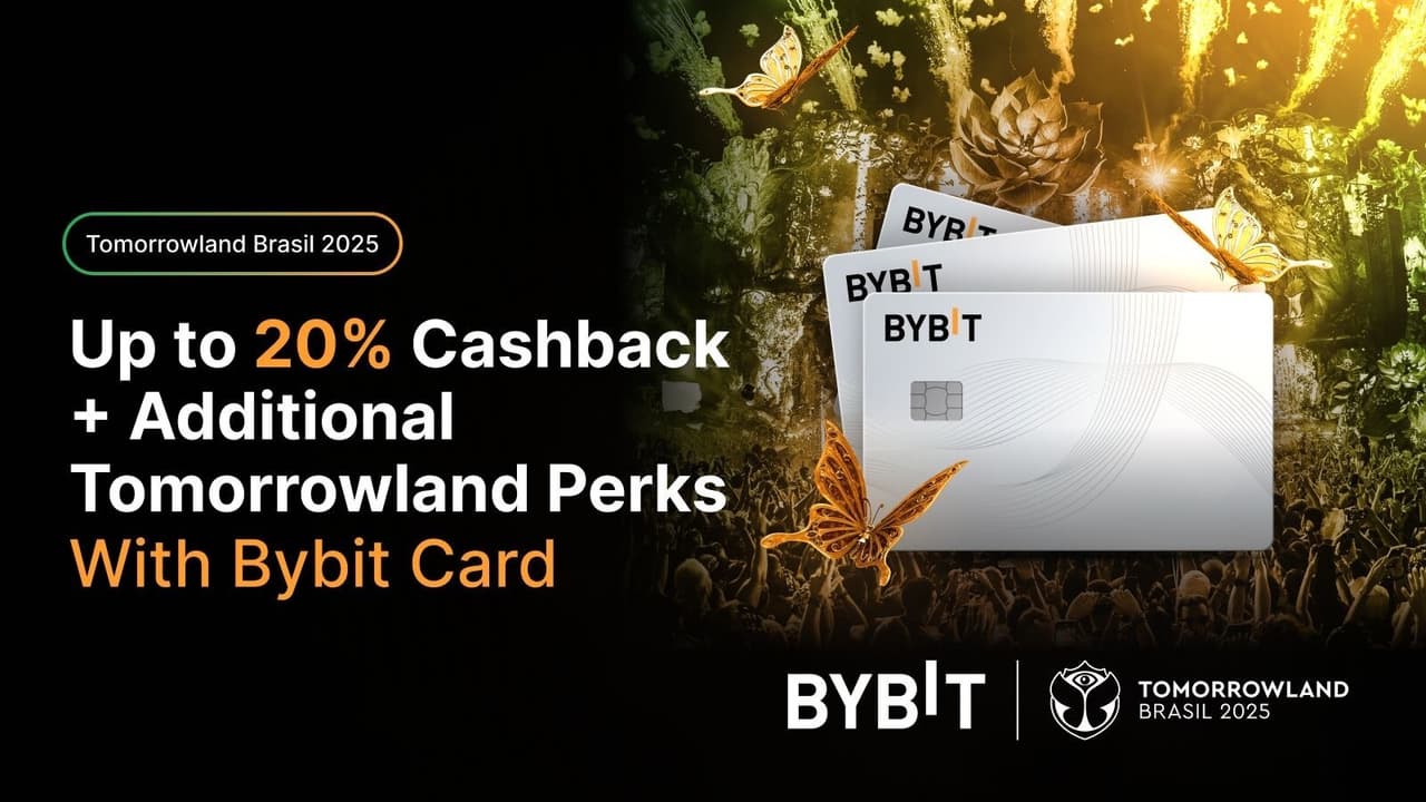Tomorrowland Brasil 2025 General Sale in Full Swing -- Exclusive Cashback for Bybit Cardholders