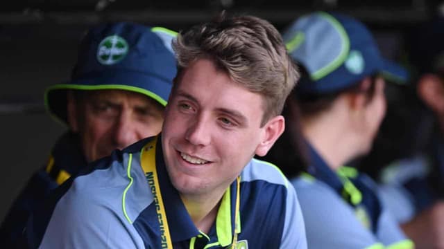 Cam Green hits comeback century then retires with cramp