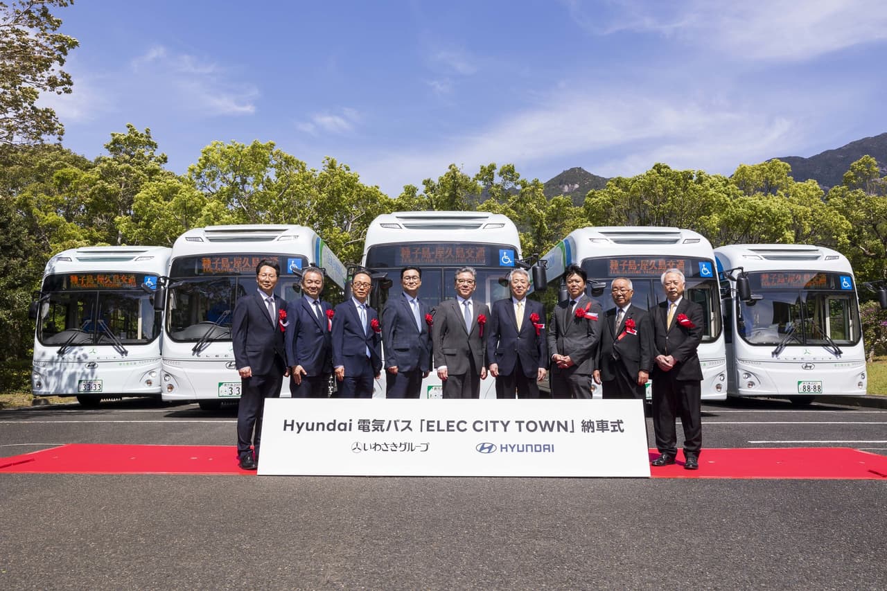 Hyundai Motor Deploys Zero-emission ELEC CITY TOWN Bus on Japan's Yakushima Island to Lead Clean Public Transport Transition