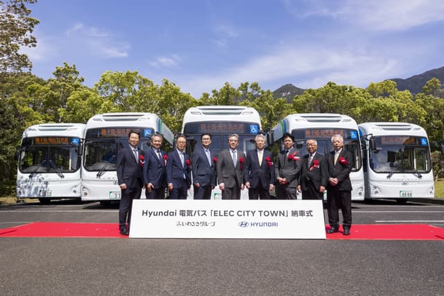 Hyundai Motor Deploys Zero-emission ELEC CITY TOWN Bus on Japan's Yakushima Island to Lead Clean Public Transport Transition