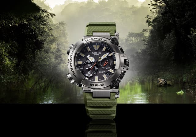 Casio to Release MR-G Inspired by the World's Largest Frog