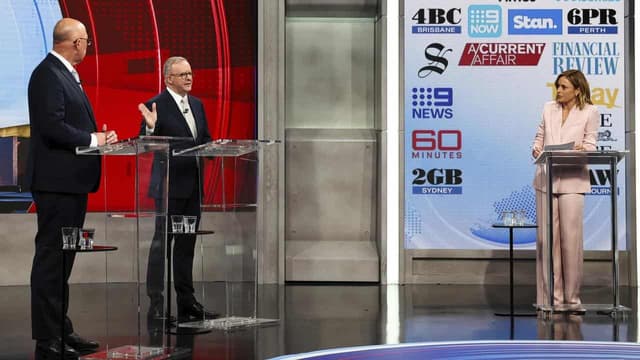 Dutton, Albanese cling to disproved claims in debate