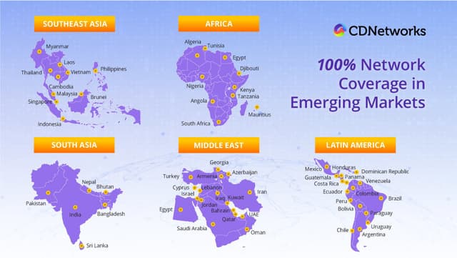CDNetworks Empowers Global Enterprises to Seamlessly Enter Emerging Markets with Ready-to-Market Solutions