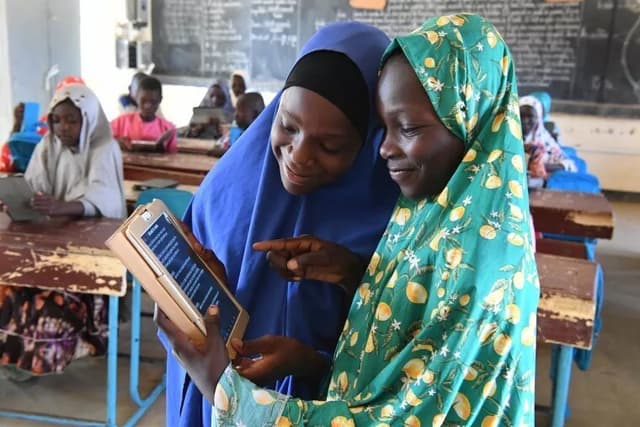 Girls' Education Bridges the Digital Divide